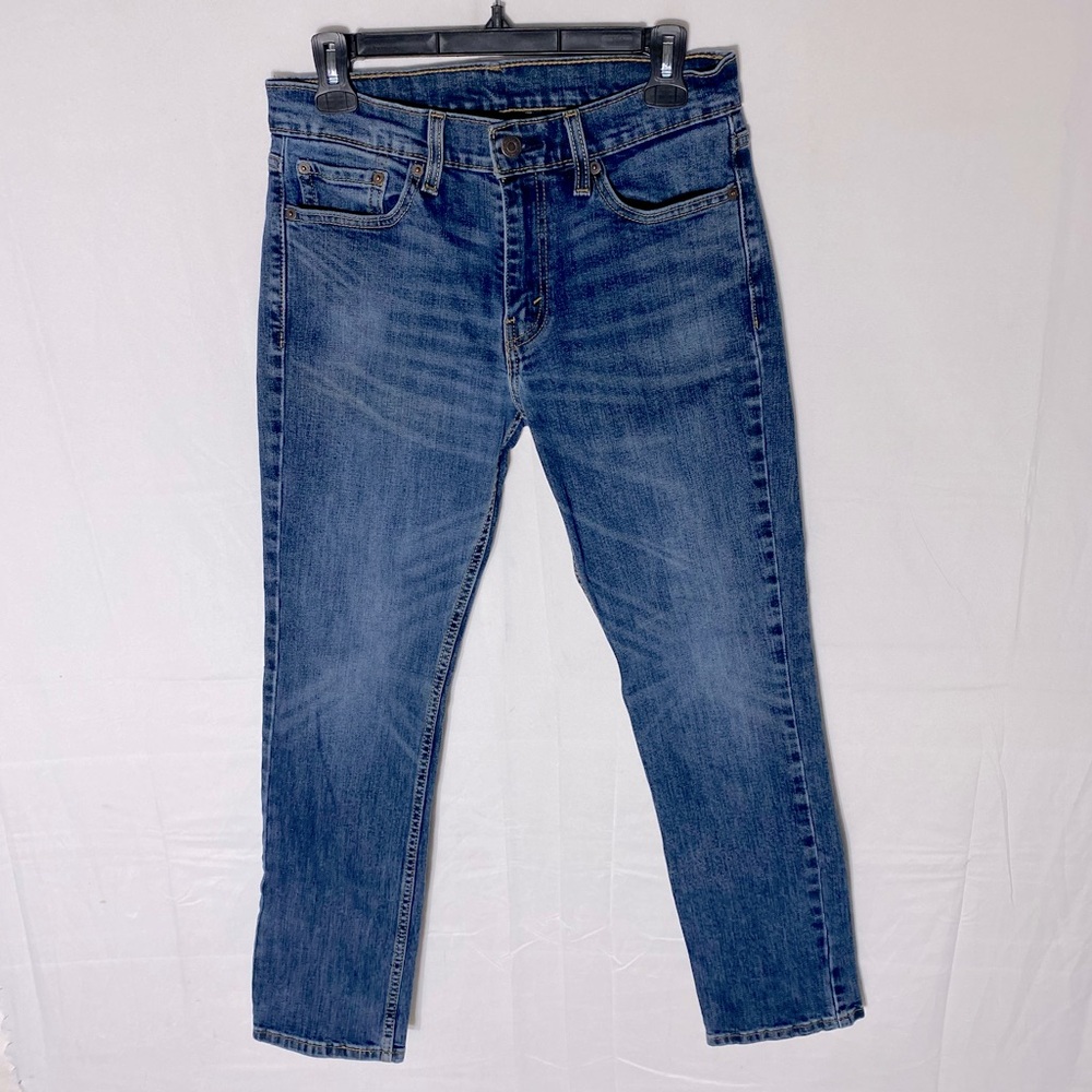 Levi’s 511 Blue Med Wash Slim Fit Jeans 30 Normcore Contemporary Minimalist